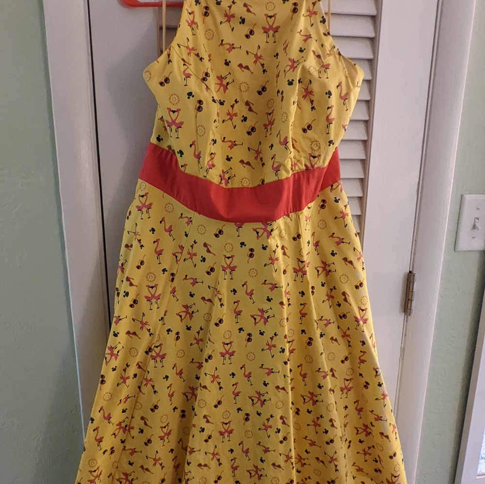 Disney Flamingo Dress - Gem